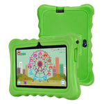 Tablette PC enfant WiFi BDF 7 pouces avec coque en silicone, 2 Go+32 Go, Android 8.1 MTK6735 Quad Core CPU, prise US, 4 Go+64 Go