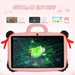 Tablette PC enfant WiFi BDF 7 pouces avec coque en silicone Nezha, 1 Go+16 Go, Android 8.1 MTK6735 Quad Core CPU, prise US, 3 Go+32 Go