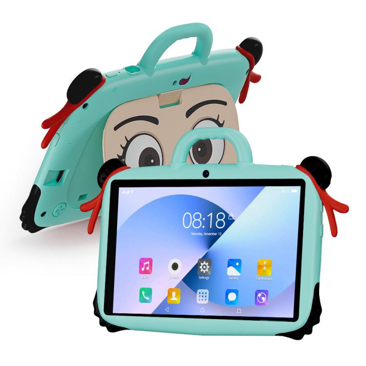 Tablette PC enfant WiFi BDF 7 pouces avec coque en silicone Nezha, 1 Go+16 Go, Android 8.1 MTK6735 Quad Core CPU, prise US, 3 Go+32 Go