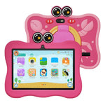 Tablette PC enfant WiFi BDF 7 pouces avec coque en silicone crabe, 2 Go+32 Go, Android 8.1 MTK6735 Quad Core CPU, prise US, 4 Go+64 Go