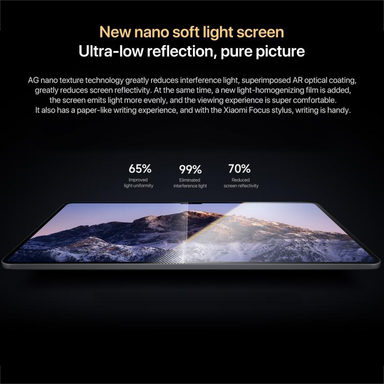 Xiaomi Pad 7 Ultra 14 pouces, 12 Go+512 Go, HyperOS 2, XRING O1 CPU déca-core 3 nm, 12 Go+512 Go