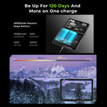 Tablette robuste HOTWAV Tab R9 Pro IP68/IP69K, 6GB+256GB, 11 pouces Android 14 Unisoc T606 Octa Core Réseau 4G, Version mondiale avec Google Play, Prise EU, Tab R9 Pro