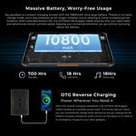 Tablette robuste HOTWAV Tab R8 IP68/IP69K, 4GB+128GB, 10,1 pouces Android 14 Unisoc T606 Octa Core Réseau 4G, Version mondiale avec Google Play, Prise EU, Tab R8