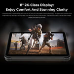 Tablette robuste HOTWAV Tab R9 Plus IP68/IP69K, 8 Go+512 Go, 11 pouces Android 14 Unisoc T7280 Octa Core Réseau 4G, version mondiale avec Google Play, prise EU, Tab R9 Plus