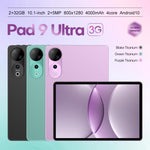 Tablette PC Pad 9 Ultra 10,1 pouces 3G avec appel téléphonique, 2GB+32GB, Android 10 MTK6737 Quad Core, prise US, prise US