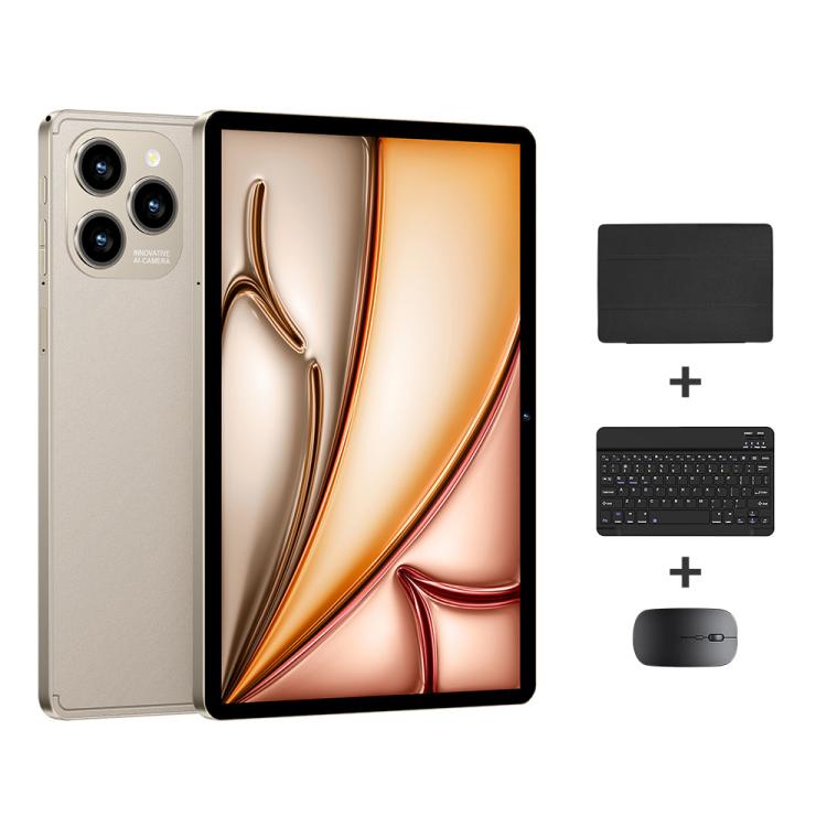 Tablette PC Pad 8 Pro 10,1 pouces 4G LTE ensemble combo, 4GB+32GB, Android 10 MT6755 Octa Core, avec clavier / souris / étui en cuir, prise AU, prise AU