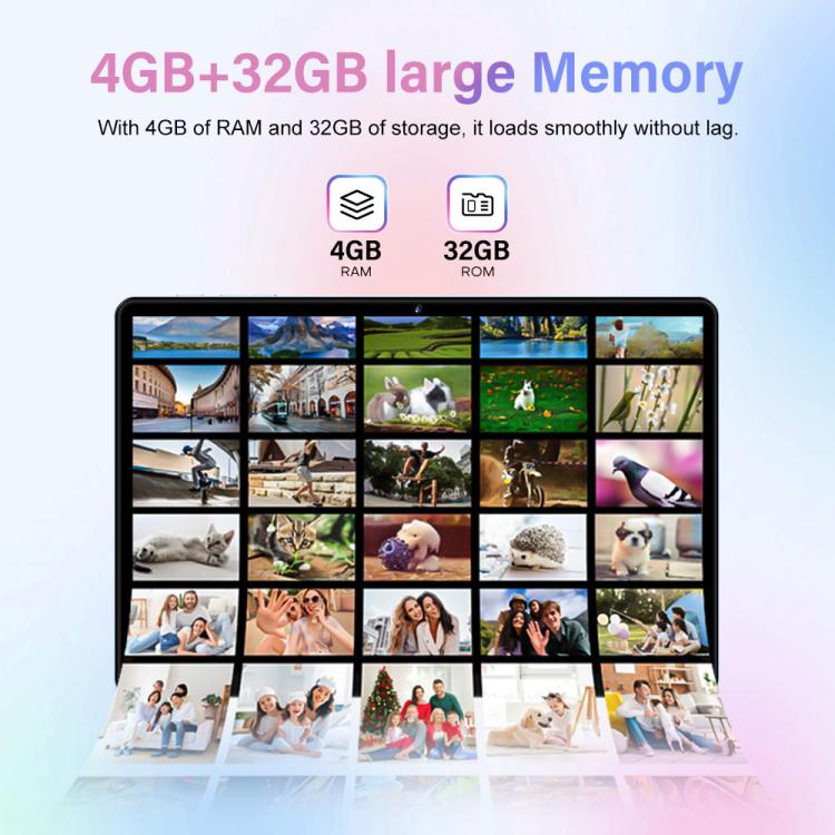 Tablette PC Pad 8 Pro 10,1 pouces 4G LTE ensemble combo, 4GB+32GB, Android 10 MT6755 Octa Core, avec clavier / souris / étui en cuir, prise AU, prise AU