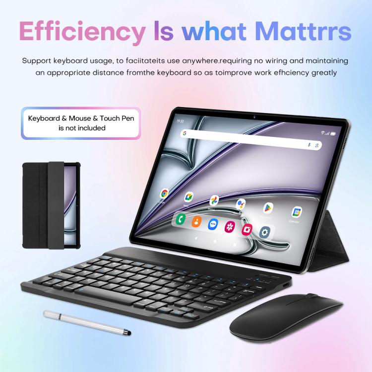 Tablette PC Pad 8 Pro 10,1 pouces 4G LTE ensemble combo, 4GB+32GB, Android 10 MT6755 Octa Core, avec clavier / souris / étui en cuir, prise AU, prise AU
