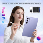 Tablette PC Pad 9 Pro 10,1 pouces 4G LTE ensemble combo, 4GB+32GB, Android 10 MT6755 Octa Core, avec clavier / souris / étui en cuir, prise US, prise US