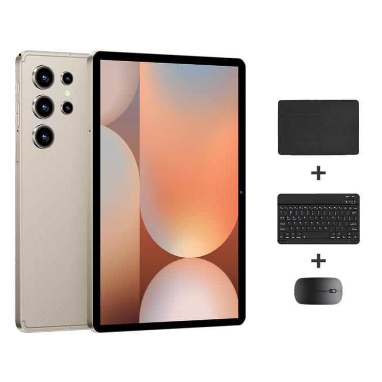 Tablette PC Pad 9 Pro 10,1 pouces 4G LTE ensemble combo, 4GB+32GB, Android 10 MT6755 Octa Core, avec clavier / souris / étui en cuir, prise EU, prise EU