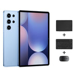 Tablette PC Pad 9 Pro 10,1 pouces 4G LTE ensemble combo, 4GB+32GB, Android 10 MT6755 Octa Core, avec clavier / souris / étui en cuir, prise EU, prise EU