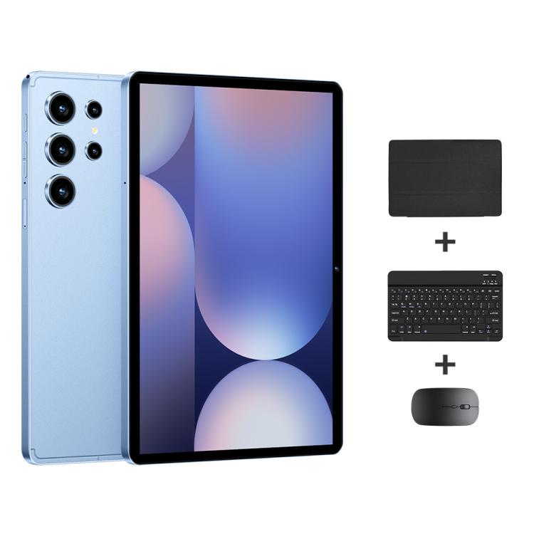 Tablette PC Pad 9 Pro 10,1 pouces 4G LTE ensemble combo, 4GB+32GB, Android 10 MT6755 Octa Core, avec clavier / souris / étui en cuir, prise EU, prise EU