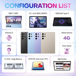 Tablette PC Pad 9 Pro 10,1 pouces 4G LTE ensemble combo, 4GB+32GB, Android 10 MT6755 Octa Core, avec clavier / souris / étui en cuir, prise EU, prise EU