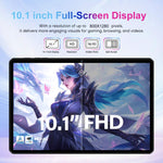 Tablette PC Pad 9 Pro 10,1 pouces 4G LTE ensemble combo, 4GB+32GB, Android 10 MT6755 Octa Core, avec clavier / souris / étui en cuir, prise EU, prise EU