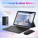 Tablette PC Pad 9 Pro 10,1 pouces 4G LTE ensemble combo, 4GB+32GB, Android 10 MT6755 Octa Core, avec clavier / souris / étui en cuir, prise UK, prise UK