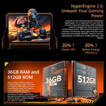 Tablette durcie Blackview Active 10 Pro 5G, 12 Go+512 Go, Android 14 Dimensity 7300 Octa Core de 10,95 pouces, version globale avec Google Play, 12 Go+512 Go