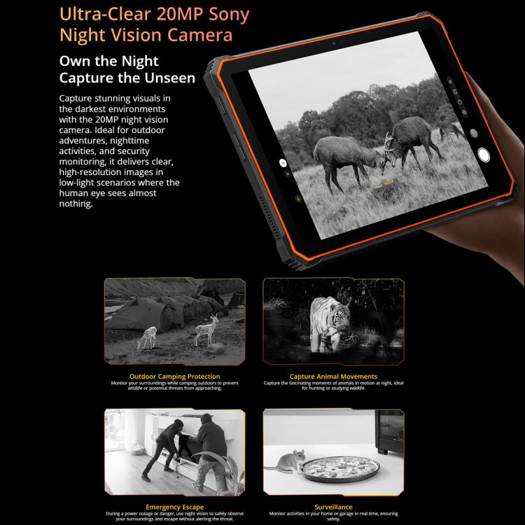 Tablette durcie Blackview Active 10 Pro 5G, 12 Go+512 Go, Android 14 Dimensity 7300 Octa Core de 10,95 pouces, version globale avec Google Play, 12 Go+512 Go