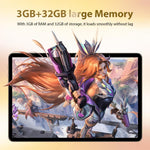Pad 8 Ultra Tablette PC 10,1 pouces 3G avec appel téléphonique, 3GB+32GB, Android 10 MTK6755 Quad Core, Prise US, Prise US
