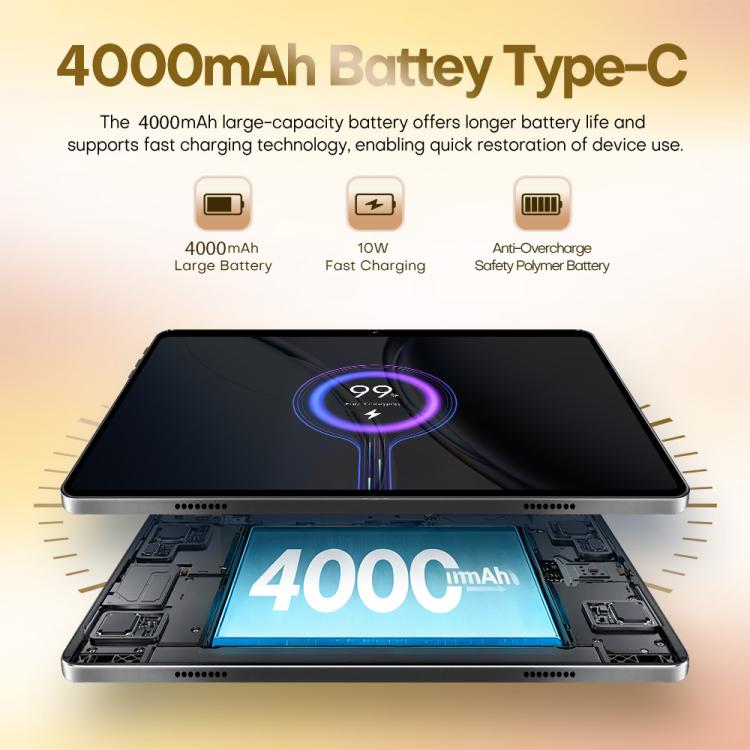 Pad 8 Ultra 10.1 inch 3G Phone Call Tablet PC, 3GB+32GB, Android 10 MTK6755 Octa Core, UK Plug, UK Plug