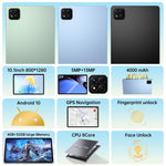 Tablette PC Pad 7 Pro 10,1 pouces 4G LTE, 4GB+32GB, Android 10 MTK6755 Octa Core, Prise AU, Prise AU