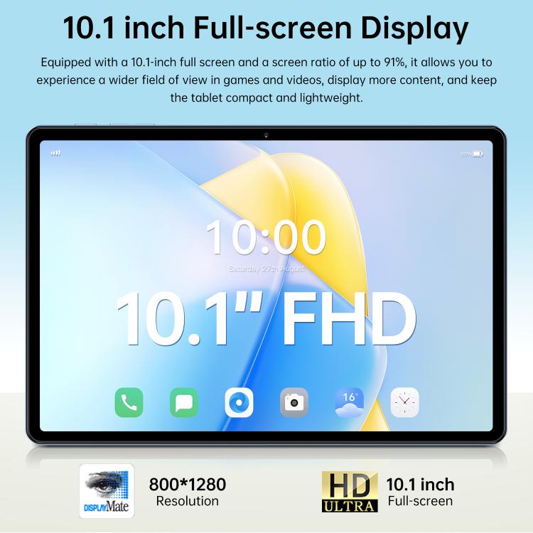 Tablette PC Pad 7 Pro 10,1 pouces 4G LTE, 4GB+32GB, Android 10 MTK6755 Octa Core, Prise AU, Prise AU