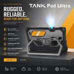 Unihertz 8849 Tank Pad Ultra Rugged Tablet PC & Projector, 16GB+512GB, 10.95 inch Android 15 Dimensity 8200 Octa Core 5G Network, EU Plug, Tank Pad Ultra