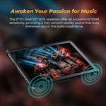 Tablette durcie OUKITEL RT9 compatible 4G IP68/IP69K, 6 Go + 256 Go, Android 14 de 11 pouces, Unisoc T606 Octa-Core, double SIM, prise UE, RT9 6 Go + 256 Go