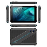 Tablette robuste OUKITEL RT3 Plus réseau 4G IP68/IP69K, 4 Go+128 Go, 8,0 pouces Android 15 MediaTek G81 Octa-Core, support double SIM, prise EU, RT3 Plus 4 Go+128 Go