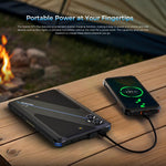Tablette robuste OUKITEL RT3 Plus réseau 4G IP68/IP69K, 4 Go+128 Go, 8,0 pouces Android 15 MediaTek G81 Octa-Core, support double SIM, prise EU, RT3 Plus 4 Go+128 Go