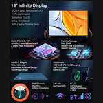 Tablette PC Teclast T70 4G LTE, 8GB+256GB, 14 pouces Android 14 MediaTek Helio G99 Octa Core, support double SIM, T70