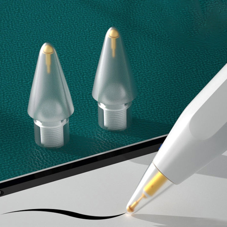 2 pointes de stylet 5.0 en diamant de cristal pour Apple Pencil 1 / 2, 2 pièces 5.0
