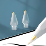 2 STYLES 7.0 Pointe de stylet à ressort en laiton pour Apple Pencil 1/2, 2 STYLES 7.0