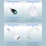 VONETS VAP11S-5G Mini Wireless Bridge 900Mbp WiFi Repeater with 2 Antennas & Fan