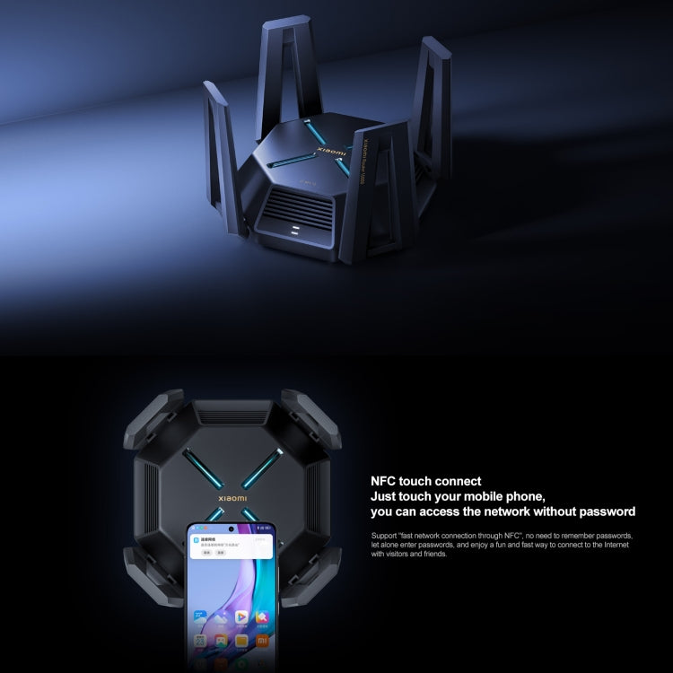 Routeur WiFi Xiaomi original 10 Gigabit Tri-bande Réseau maillé sans fil Répéteur d'accélération de jeu, prise US, 10 Gigabit