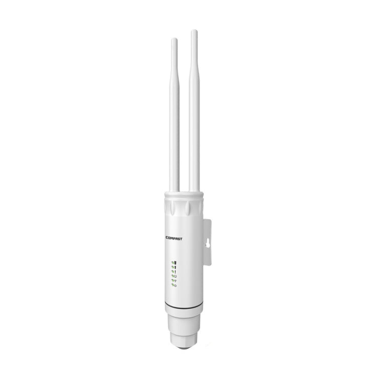 COMFAST CF-EW74 Amplificateur de Signal Étanche Double Fréquence 1200Mbs Extérieur Routeur Sans Fil Répéteur Station de Base WIFI avec 2 Antennes, CF-EW74
