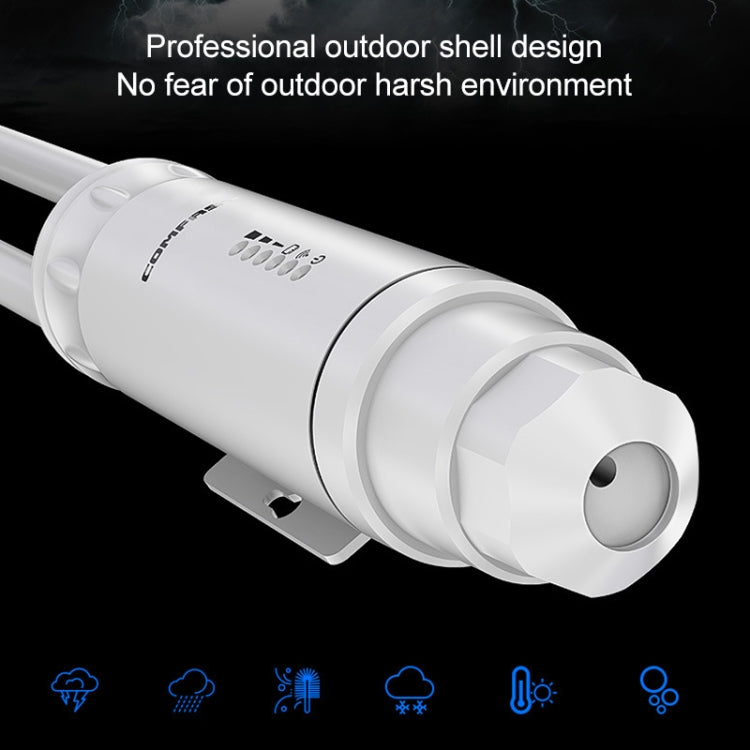 COMFAST CF-EW74 Amplificateur de Signal Étanche Double Fréquence 1200Mbs Extérieur Routeur Sans Fil Répéteur Station de Base WIFI avec 2 Antennes, CF-EW74