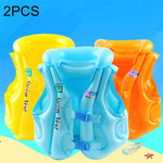 2 pièces Gilet de sauvetage gonflable pour enfants C Code, Maillot de bain, Taille : Small, Livraison couleur aléatoire, Taille : S