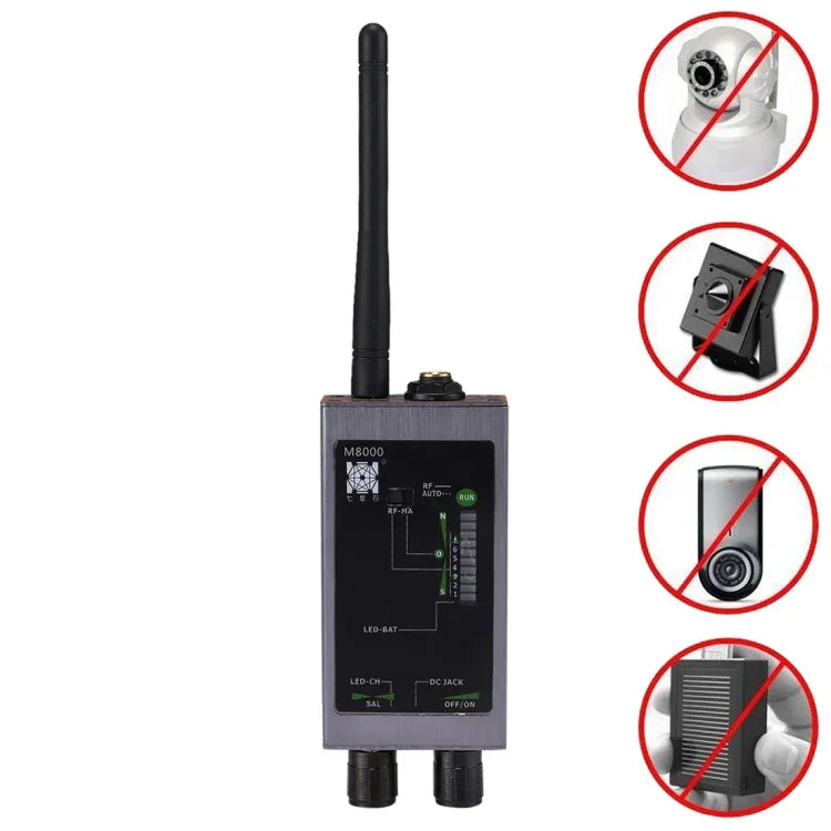 Détecteur multifonctionnel M8000 Anti-espion Anti-moniteur, Anti-traceur, M8000