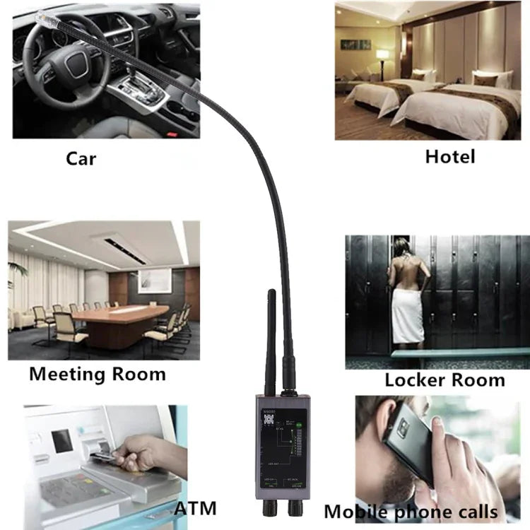 Détecteur multifonctionnel M8000 Anti-espion Anti-moniteur, Anti-traceur, M8000