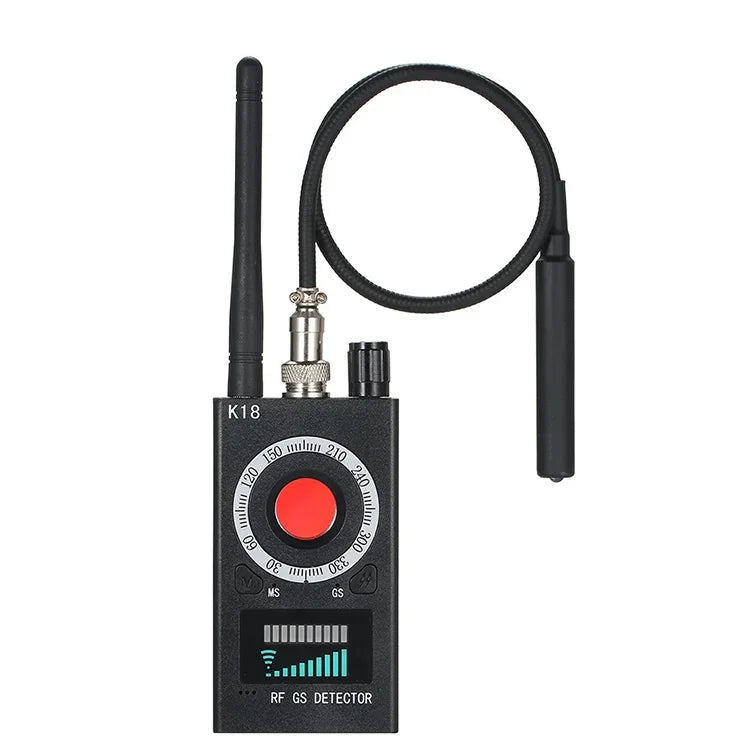 Détecteur sans fil K18, détecteur de signal sans fil K18 anti-camouflage, caméra cachée, GPS