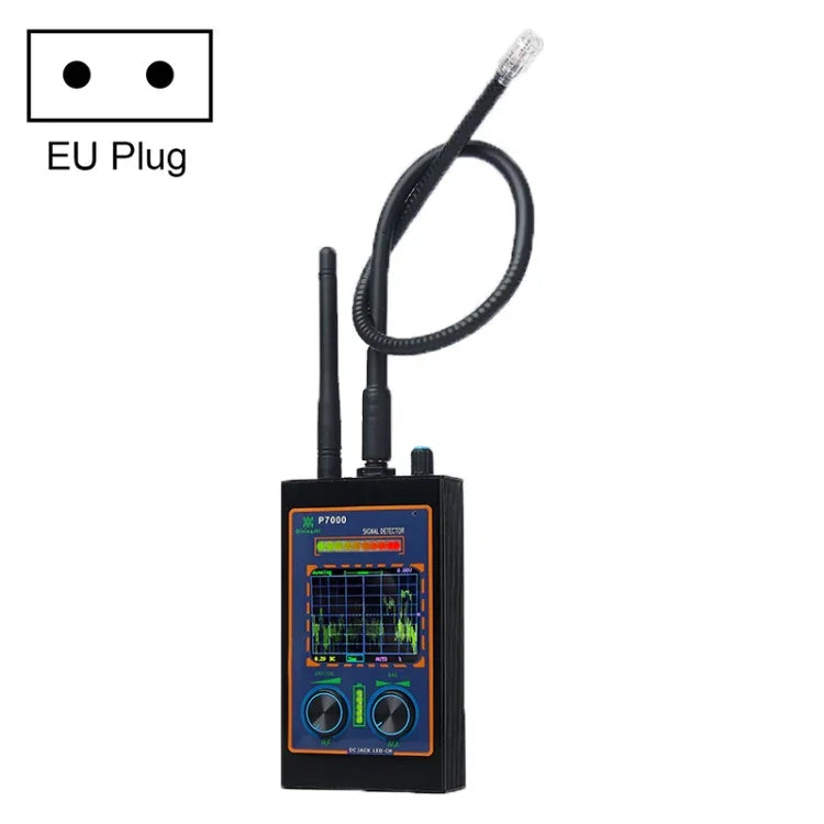 Détecteur d'ondes radio P7000 avec écran LED, prise US, P7000, prise UE, P7000, prise US