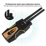 Détecteur de signaux RF T-8000, détecteur audio GSM et GPS, argent.
