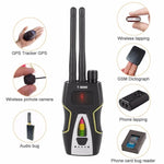 Détecteur de signaux RF T-8000, détecteur audio GSM et GPS, argent.