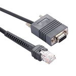 Câble de données série scanner RS232 vers RJ45 de 2 m pour Symbol LS2208, RS232 vers RJ45