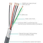 Câble de données série scanner RS232 vers RJ45 de 2 m pour Symbol LS2208, RS232 vers RJ45