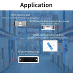 Lecteur portable Bluetooth UHF RFID longue portée, Style : Standard + Tête 2D, Standard + Tête 2D, prise UE, Standard + Tête 2D, prise US, Standard + Tête 2D, prise UK