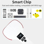 E710 Chip Lecteur portable Bluetooth RFID UHF longue portée, Style : Amélioré, Amélioré, prise UE, Amélioré, prise US, Amélioré, prise UK