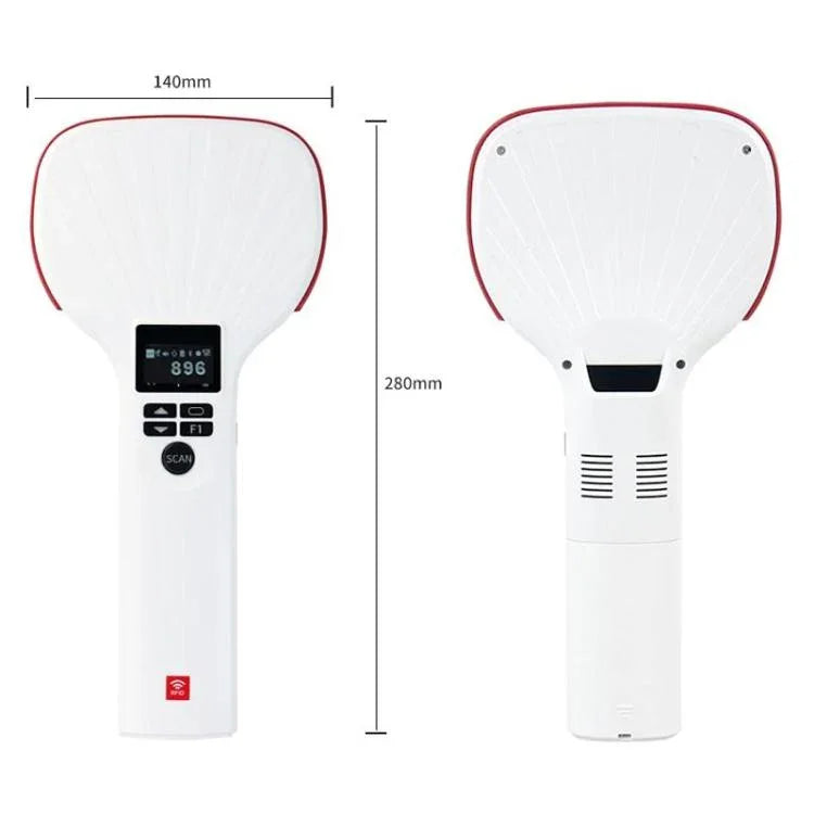 Lecteur portable Bluetooth UHF RFID longue portée à puce E710, Style : Amélioré + Tête 2D, Amélioré + Tête 2D, Prise UE, Amélioré + Tête 2D, Prise US, Amélioré + Tête 2D, Prise UK