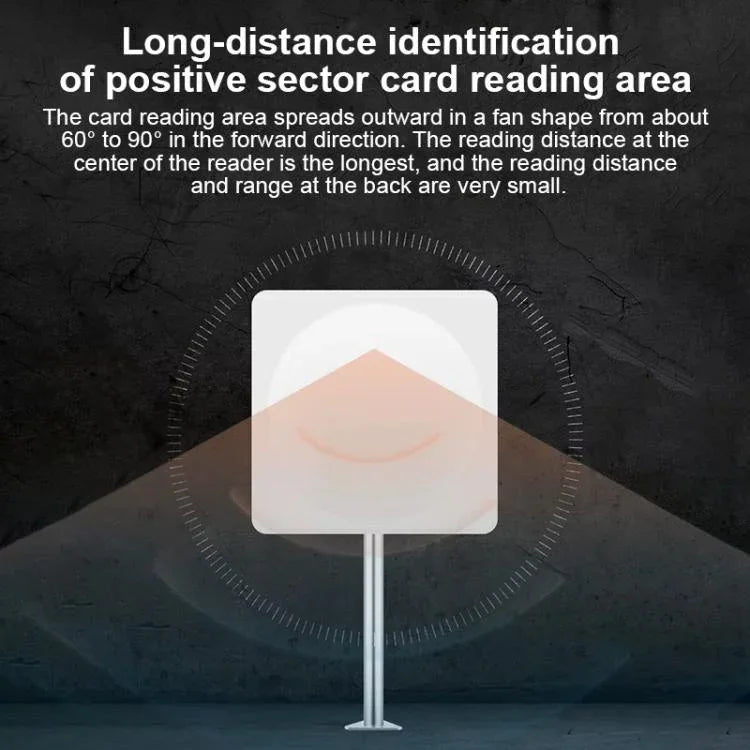 Lecteur intégré RFID UHF longue portée 9 dBi avec puce E710, style : ajouter un réseau 4G, ajouter un réseau 4G