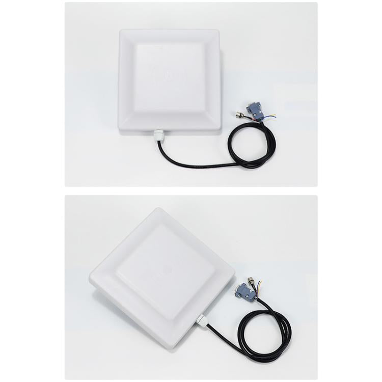 Lecteur/enregistreur RFID d'identification d'étiquette électronique UHF, lecteur intégré avec antenne 7 dBi, style : port virtuel USB, port virtuel USB